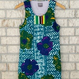 Vanessa Virginia Tropical Anthropologie Dress